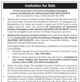 Invitation for Bids