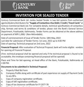 Invitation for Sealed Tender