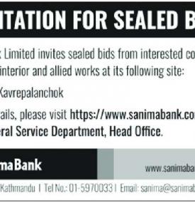 Invitation For Sealed bids
