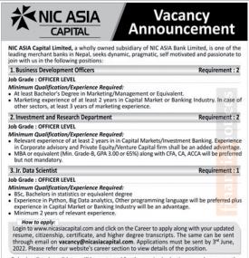 Vacancy Announcement