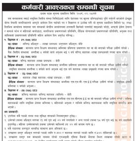 लघुवित्तमा कर्मचारी आवश्यकता