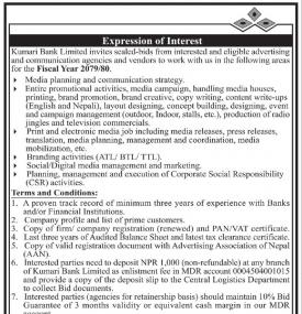 Expression of Interest