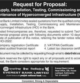 Request For Proposal