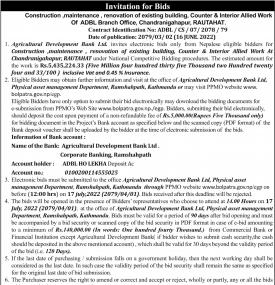 Invitation for Bids