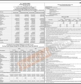 कुमारी बैंकको खुद नाफा २ अर्ब ८३ करोड ५२ लाख रुपैयाँ - Q4 Report -