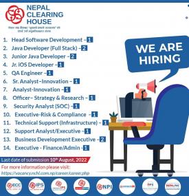 Vacancy Announcement