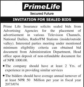 Invitation for Sealed Bids