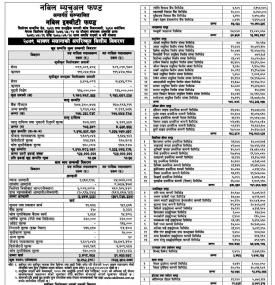 Nabil Investment has published 'Nabil Equity Fund' Net Assets Value  up to Shrawan, 2079