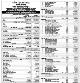 Nabil Investment has published 'Nabil Balanced Fund III ' NAV up to Shrawan, 2079