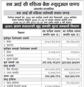 NIC Asia Capital Limited has published 