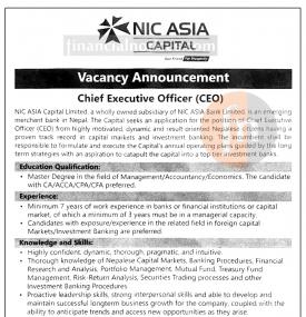 CEO Wanted !