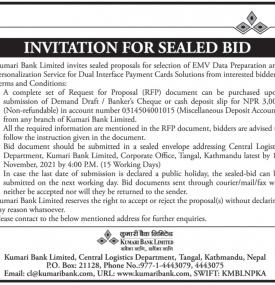 Invitation for Sealed Bid
