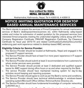 Tender Notice