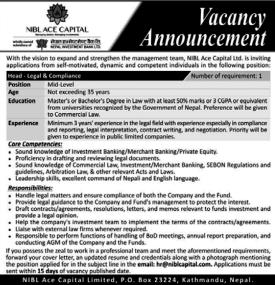 Job Vacancy 