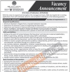 Vacancy Announcement