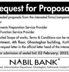 Request for Proposals
