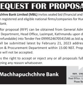 Request for Proposal