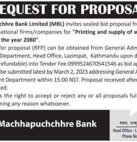 Request for Proposal