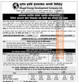 भूगोल इनर्जिको आईपीओमा आजसम्म आवेदन दिन सकिने सम्बन्धी सूचना