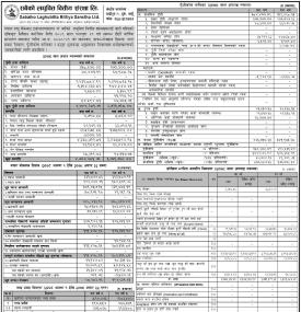 Sabaiko Laghubitta  has published its annual financial statement of the fiscal year 2078/79