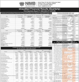 नेपाल इन्भेष्टमेन्ट बैंक र मेगा बैंकको खुद नाफा ३ अर्ब ४ करोड ६१ लख रुपैयाँ 
