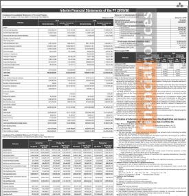 कुमारी बैंकको खुद नाफा १ अर्ब ८२ करोड २ लाख रुपैयाँ - Q3 Report -