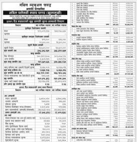 Nabil Investment Banking published Nabil Flexi Cap Fund NAV up to Chaitra, 2079