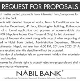Request for Proposals