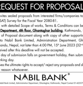 Request for Proposals