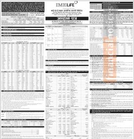 IME Life Insurance IPO: 96M Shares for Public. 21st to 25th Ashar, 2080