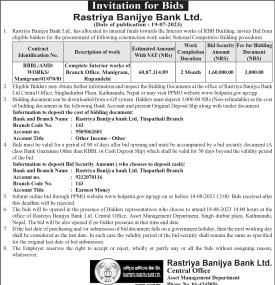 Invitation for Bids