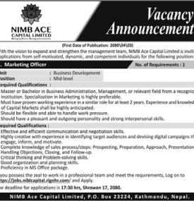 Job Vacancy 