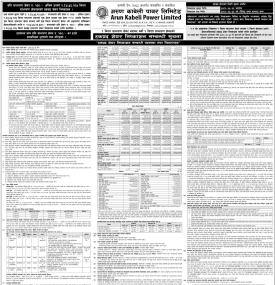 अरुण काबेलीले भदौ ८ गतेदेखि हकप्रद शेयर निष्काशन गर्ने बारे सूचना
