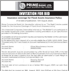 Invitation for Bids