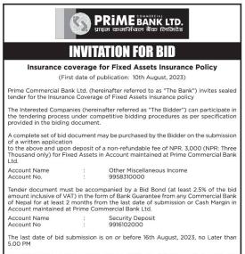 Invitation for Bids
