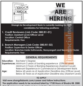 Banking Career Opportunity