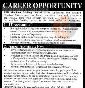 Banking Career Opportunity