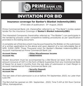 Invitation for Bids
