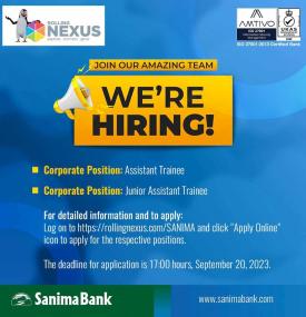 Banking Career Opportunity