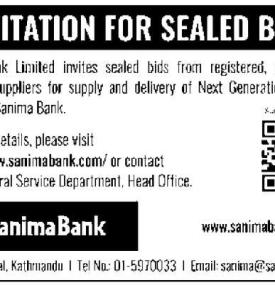 Invitation for Sealed Bids