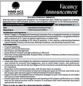 JOB VACANCY 