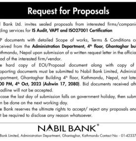 Request for Proposals