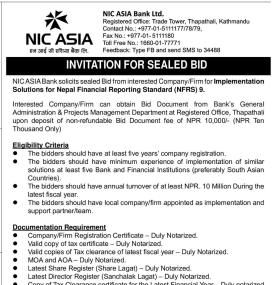 Invitation for Sealed Bids