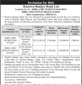 Invitation for Bids