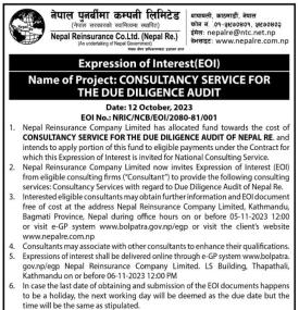 Expression of Interest (EOI)