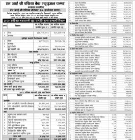 NIC Asia Capitalhas published NIC Asia Select-30 (Index Fund) Net Assets Value till Ashwin, 2080