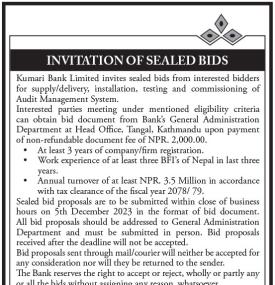 Invitation for Sealed Bids