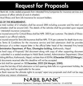 Request for Proposals -