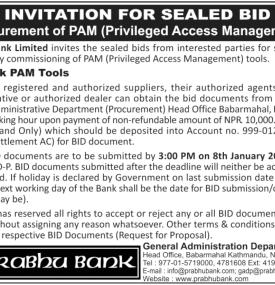 Invitation for Bids