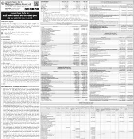 माहालक्ष्मी विकास बैंकको बाइसौँ वार्षिक साधारण सभा सम्बन्धी सूचना